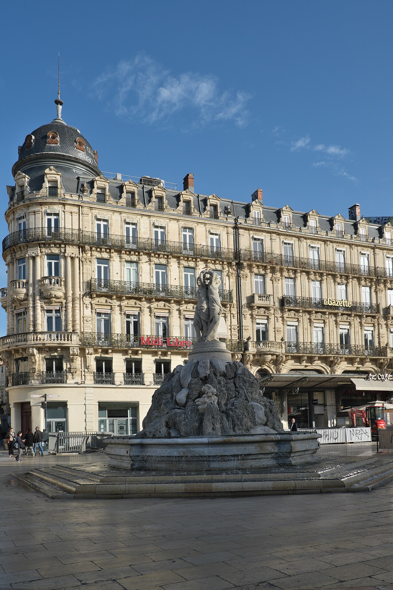 Vue de Montpellier